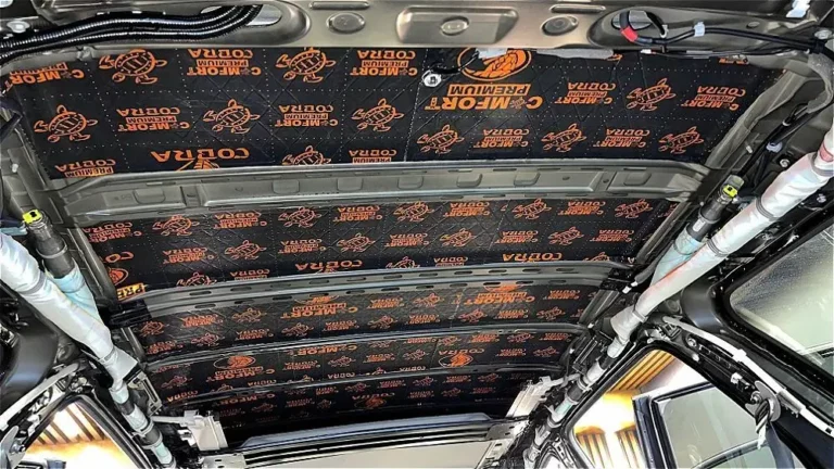 Шумоизоляция Infinita QX60 2020 крыща 2
