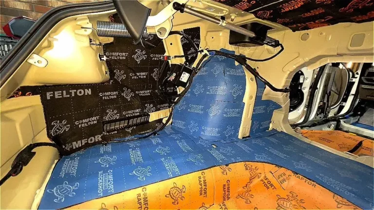 Шумоизоляция KIA K8 2021 баг 7
