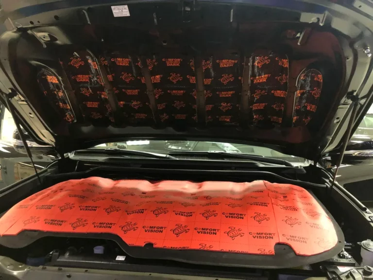 Шумоизоляция Lexus LX 570 2020 капот 1