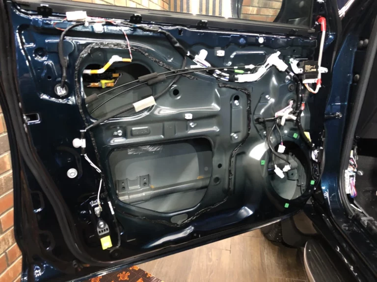 Шумоизоляция Toyota Land Cruiser Prado 2021 двер 1